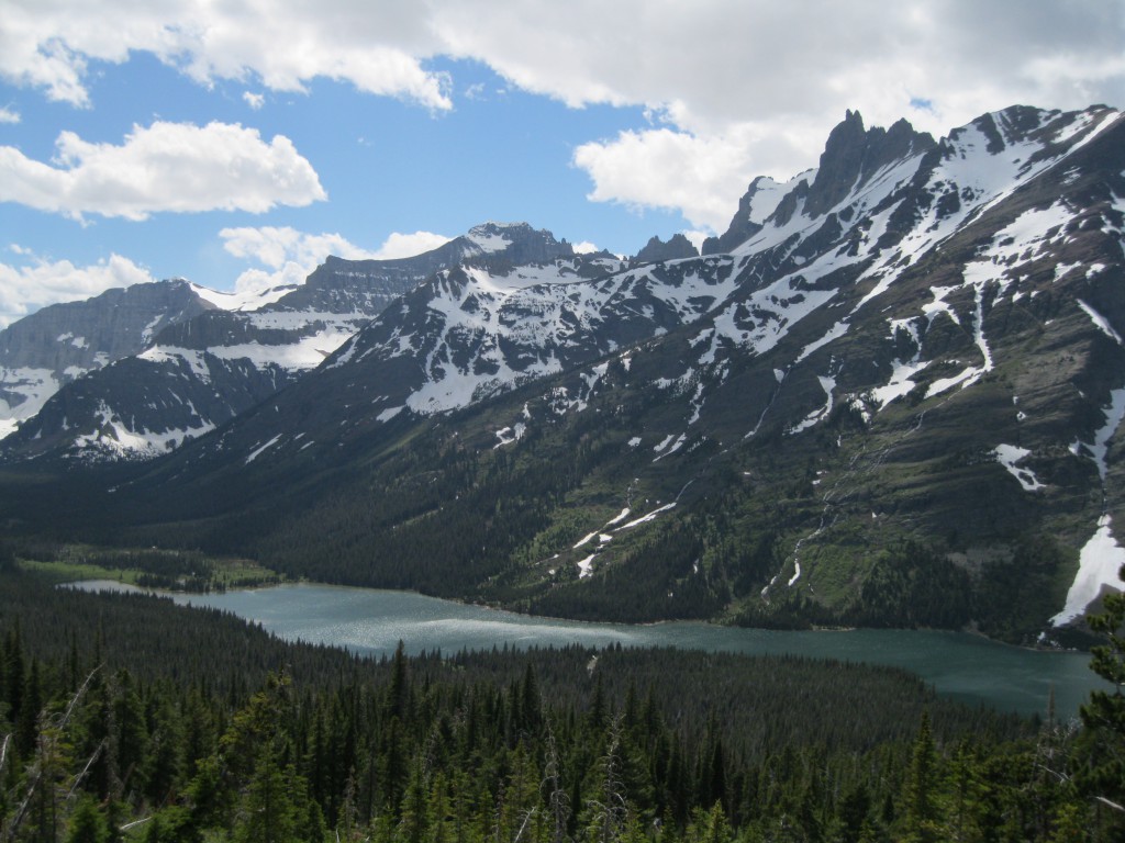 View of Elizabeth Lake from Red Gap Pass