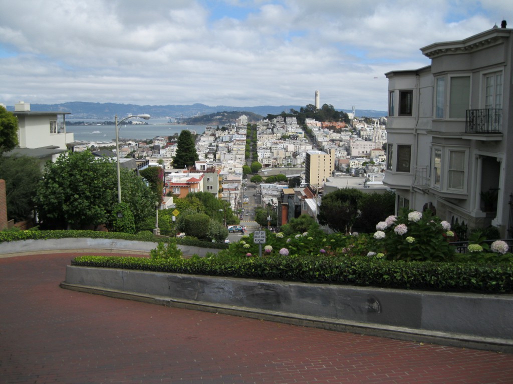 View from Lombard Street