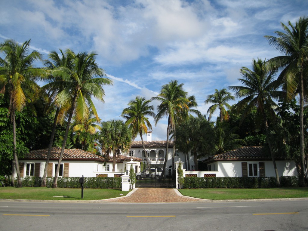 Mansion at the Town of Golden Beach