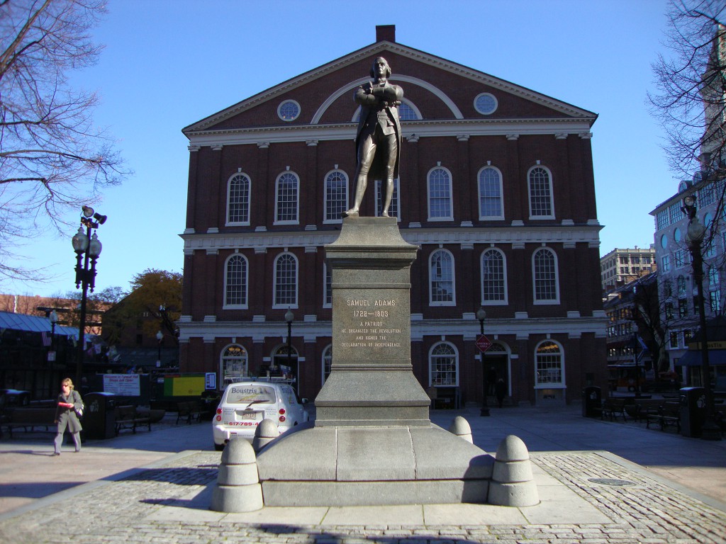 Faneuil Hall & the Samuel Adams Statue