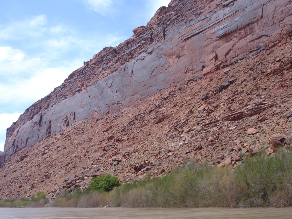 Rock Walls at the Colorado River