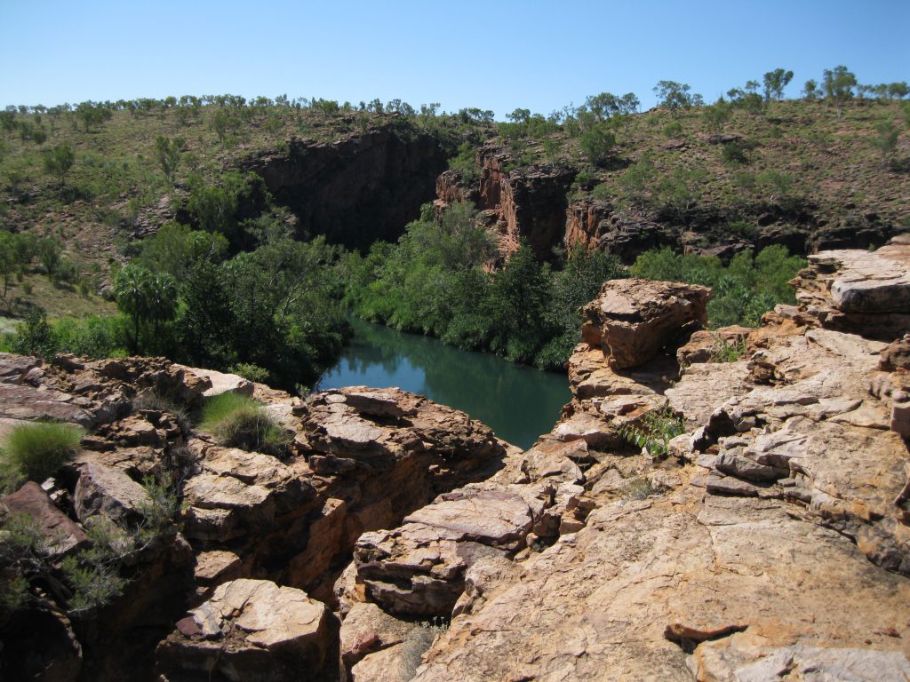 The Middle Gorge at the Upper and Middle Gorge Lookout