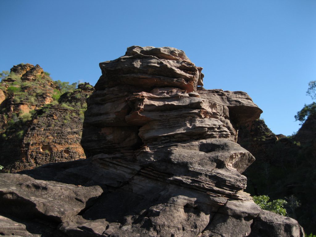 Rock formation on the Gerliwany-gerring Banan Trail